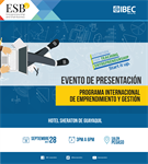 Evento de presentación: Programa Internacional - Entrepreneurship and small business (ESB)