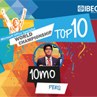 Felicitamos al estudiante Henry Andreu Marquez Salinas TOP 10 en el MOS World Championship 2017