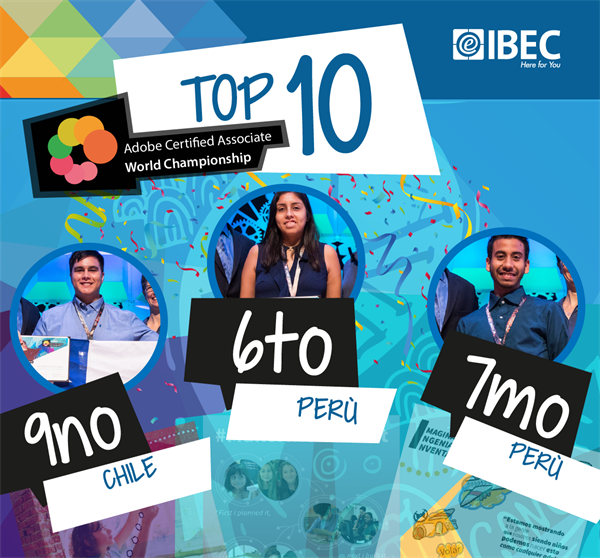 Felicitamos al TOP 10 en el Adobe World Championship 2017