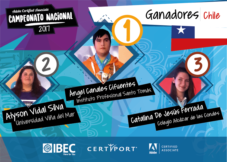 Representantes Chile Adobe Certified World Championship 2017