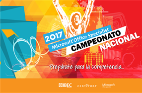 ECUADOR - CAMPEONATO MUNDIAL ADOBE CERTIFIED ASSOCIATE Y MICROSOFT OFFICE SPECIALIST 2017