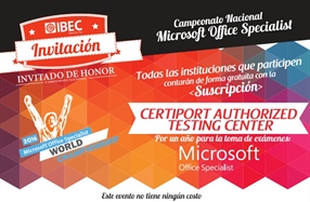 ECUADOR - CAMPEONATO MUNDIAL MICROSOFT OFFICE SPECIALIST
