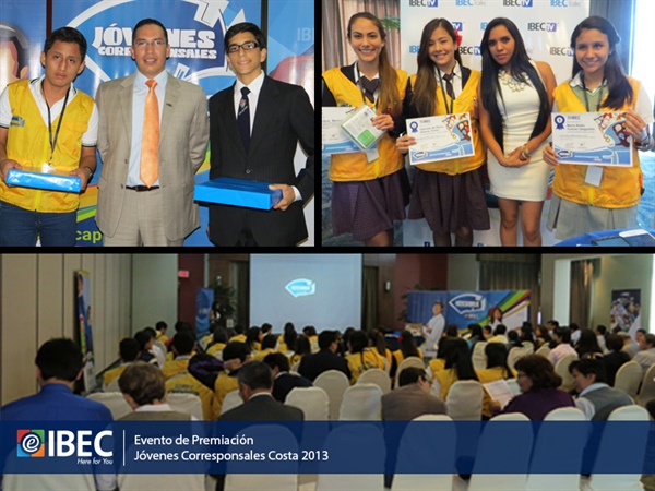 LANZAMIENTO Y PREMIACIÓN JOVENES CORRESPONSALES COSTA 2013
