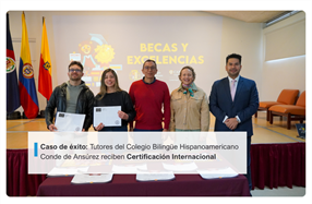 Caso de éxito: Colegio Bilingüe Hispanoamericano Conde de Ansúrez celebra la certificación internacional de sus docentes