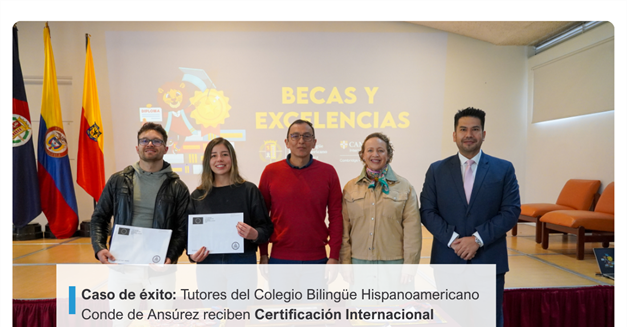 Caso de éxito: Colegio Bilingüe Hispanoamericano Conde de Ansúrez celebra la certificación internacional de sus docentes