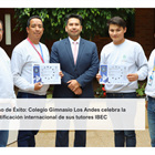 Caso de Éxito: Colegio Gimnasio Los Andes celebra la certificación internacional de sus tutores IBEC
