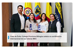 Caso de Éxito: Colegio Provinma Bilingüe celebra la certificación internacional de sus tutores IBEC