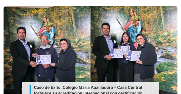 Caso de Éxito: Colegio María Auxiliadora – Casa Central fortalece su acreditación internacional con certificación docente en múltiples programas IBEC