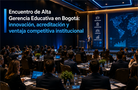 Encuentro de Alta Gerencia Educativa en Bogotá: innovación, acreditación y ventaja competitiva institucional